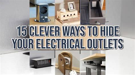 electric outlet box hide wires|how to hide outlets.